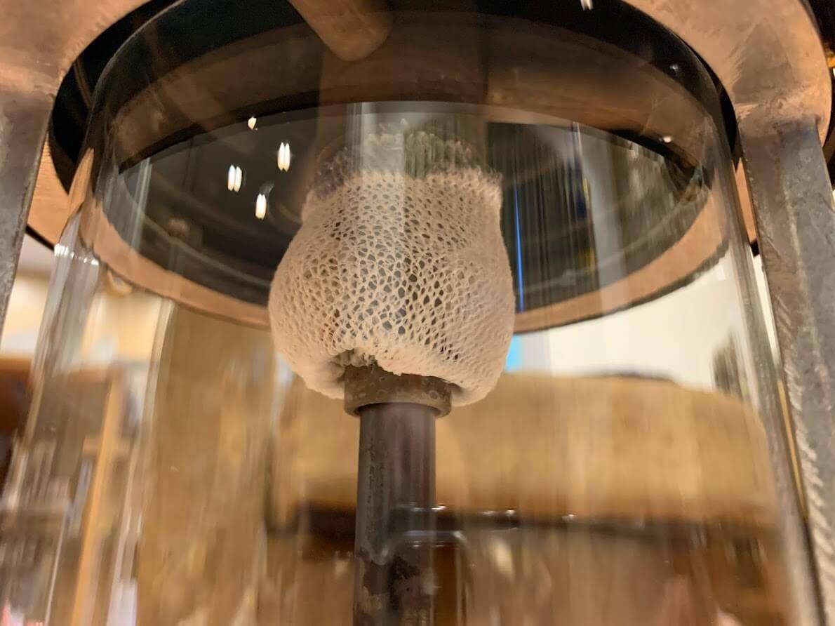 マントルをつける