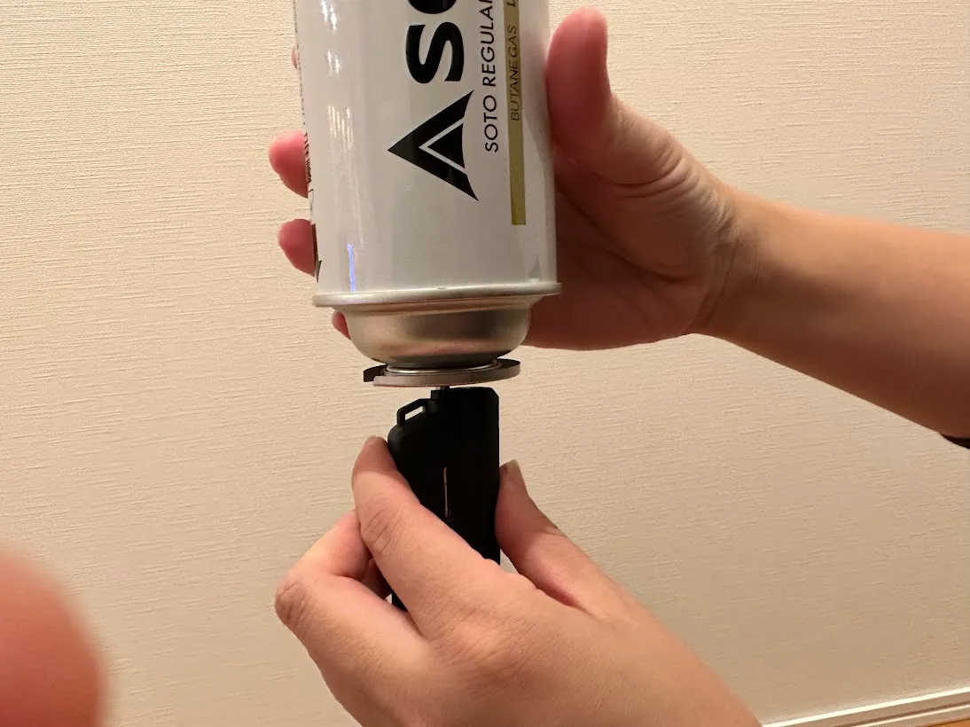 SOTO スライドガストーチ ガス補充