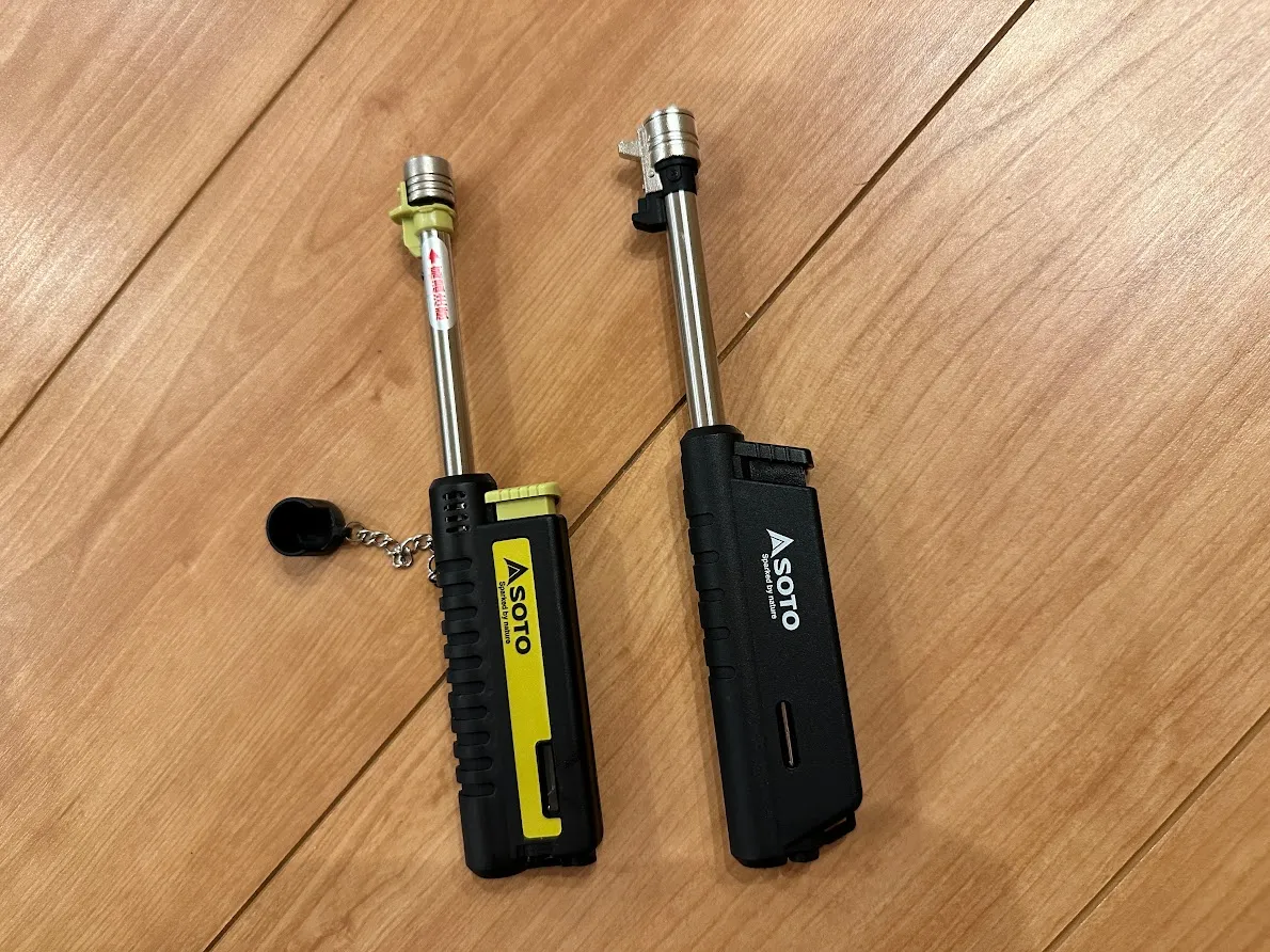 スライドガストーチ 旧型新型 比較